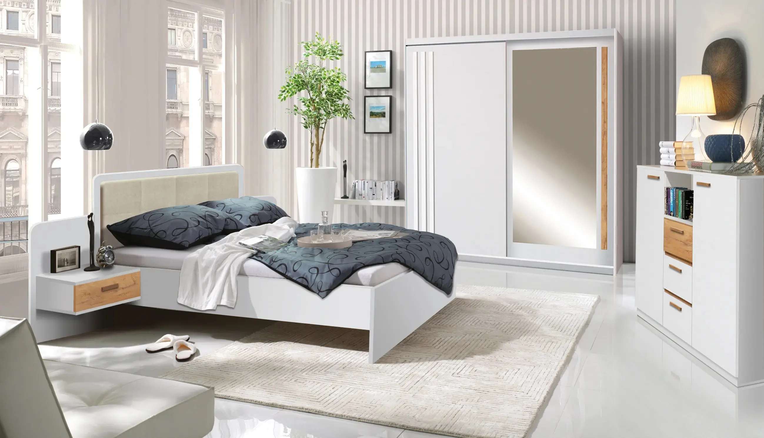 Шкаф-купе Fadome Effect EF1-200 (White) - 4