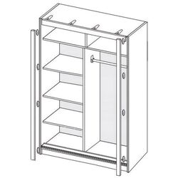 Dulap-cupe Fadome Tokyo TK2-200 (Sonoma Oak) Thumb