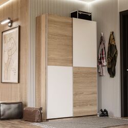 Шкаф-купе Fortuna Ozulla OZLS62237-Q45F (Sonoma Oak/White)