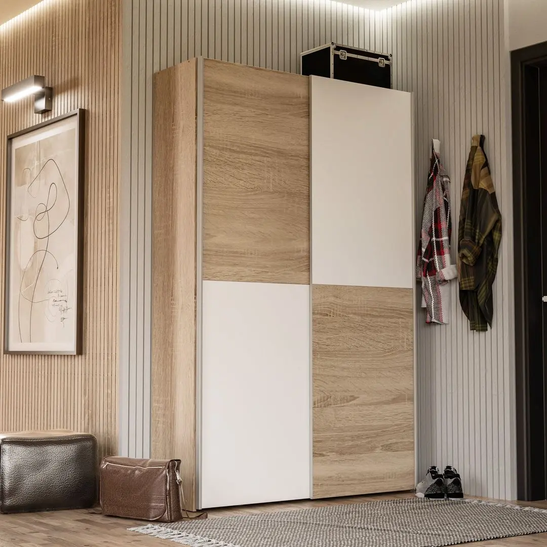 Шкаф-купе Fortuna Ozulla OZLS62237-Q45F (Sonoma Oak/White)