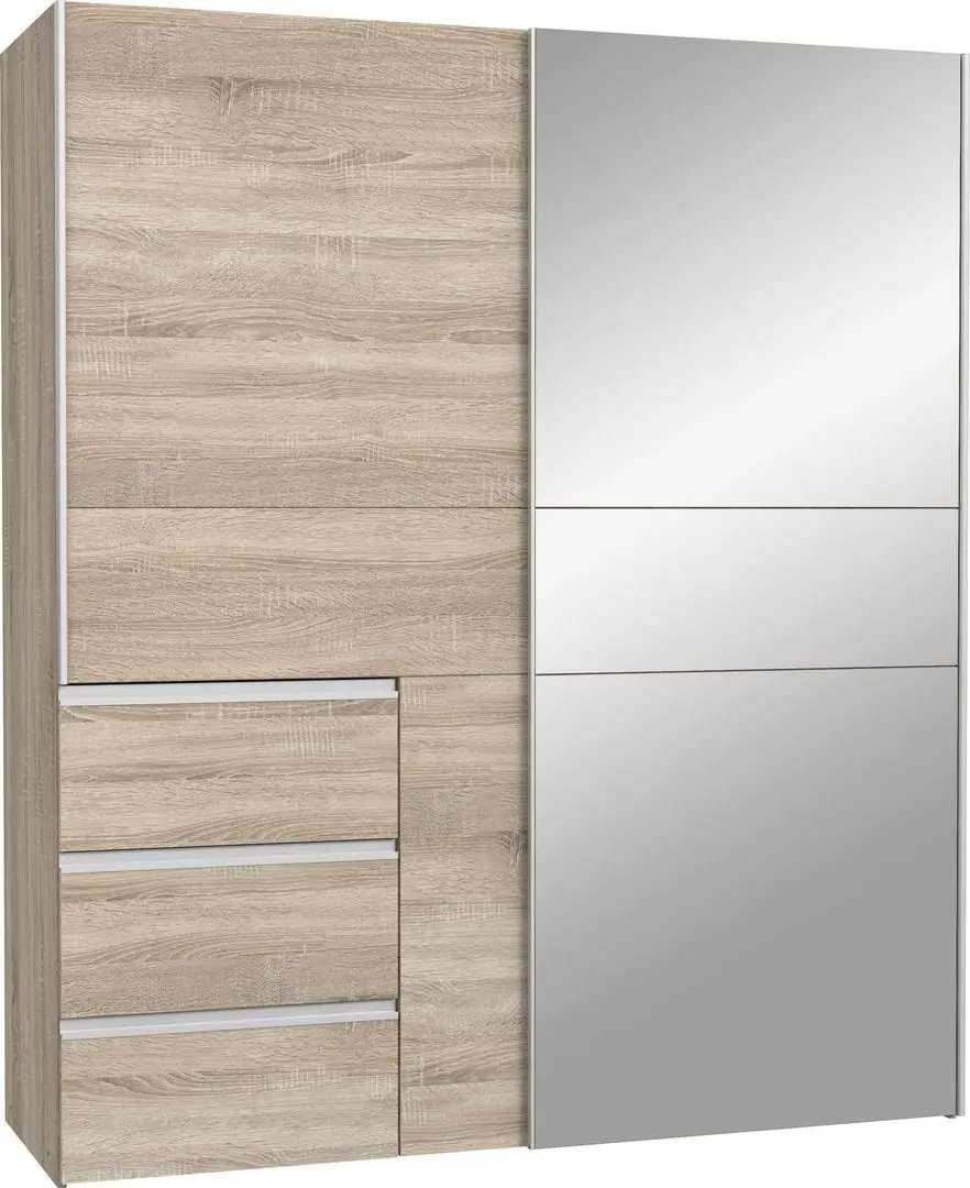 Dulap-cupe Fortuna Winn2 W2QS8233S-D30F (Sonoma Oak)