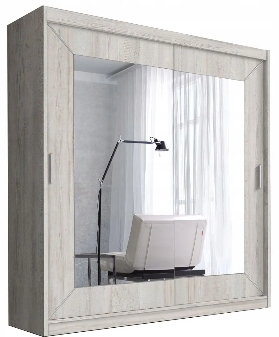 Шкаф-купе Helvetia Alfa 224A1578 (Сосна Каньон Арктическая)