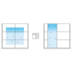 Шкаф-купе Helvetia Beta 22981656 (Белый/Белый Глянец) Thumb