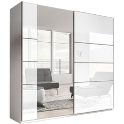 Dulap-cupe Helvetia Beta 22981656 (White/White Gloss)