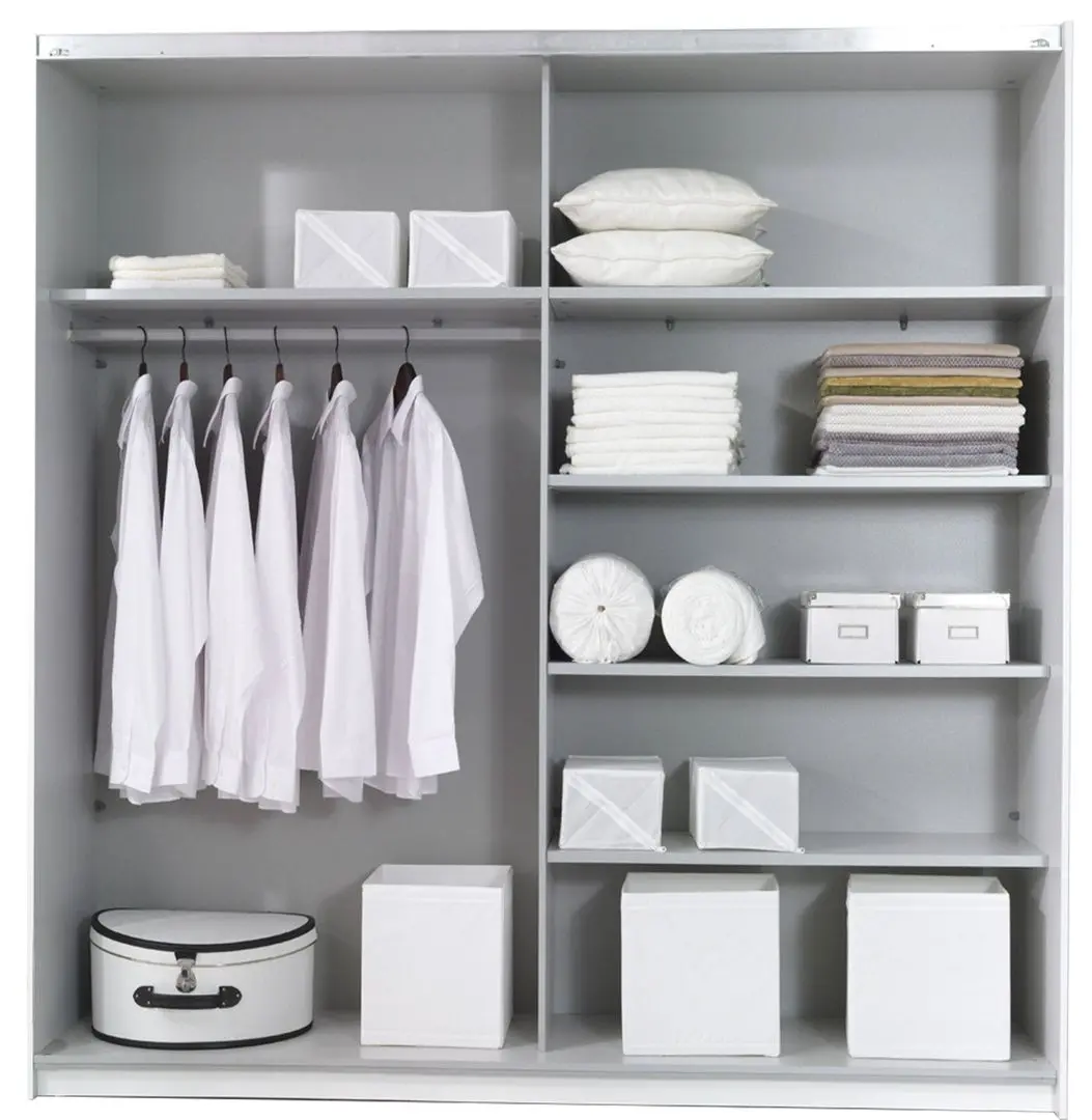 Шкаф-купе Helvetia Beta 22981658 (Белый/Белый Глянец) - 2