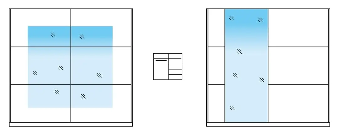 Шкаф-купе Helvetia Beta 22981658 (Белый/Белый Глянец) - 4