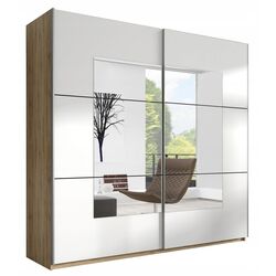 Dulap-cupe Helvetia Beta 22AE1656 (Sanremo Oak Light/White)