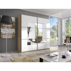 Dulap-cupe Helvetia Beta 22AE1658 (Sanremo Oak Light/White) Thumb