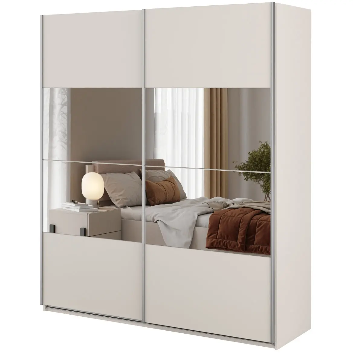 Шкаф-купе Helvetia Beta 22KL1656 (Cashmere) - 6