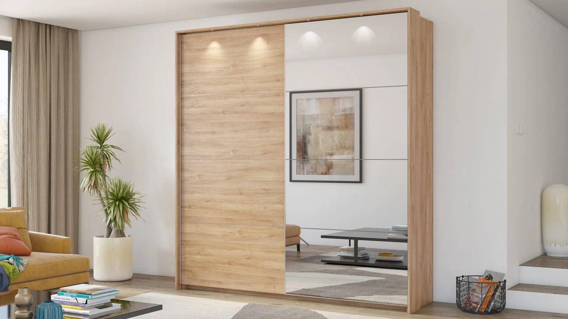 Dulap-cupe Helvetia Century 24Q1JT58 (Camargue Oak) - 3