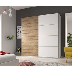 Dulap-cupe Helvetia Galaxy 2493EA18 (White/Beaufort Oak) Thumb