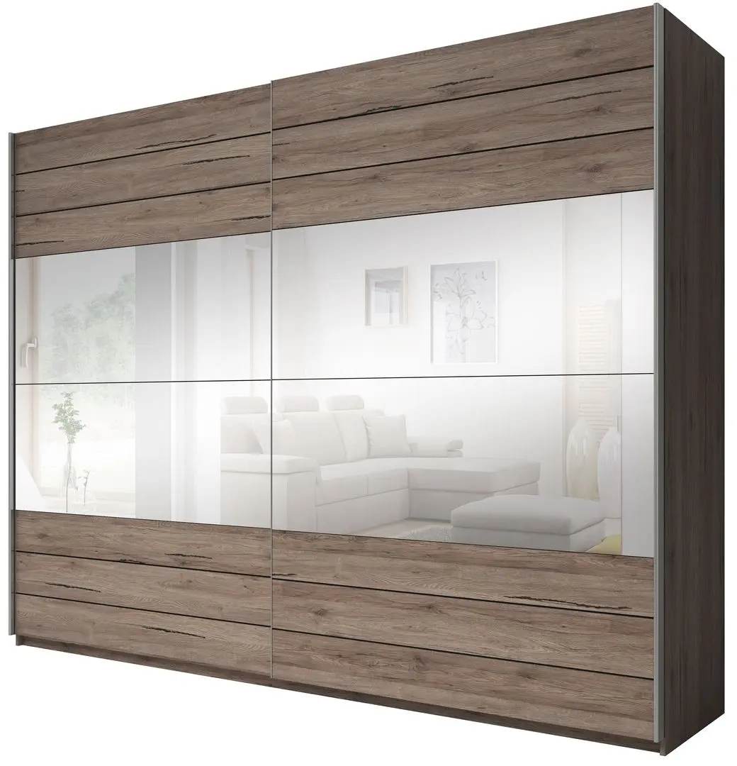 Шкаф-купе Helvetia Galaxy 24M0EA59 (Дуб Санремо Темный)