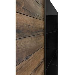 Dulap-cupe Helvetia Galaxy 24ZBEA68 (Monastic Oak/Black Glass) Thumb