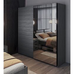 Dulap-cupe Helvetia Galaxy 2D 24CBEA67 (Carbon Oak)