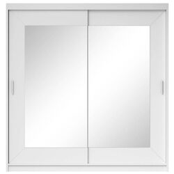 Шкаф-купе с зеркалом Helvetia Alfa 200 cm (White) Thumb