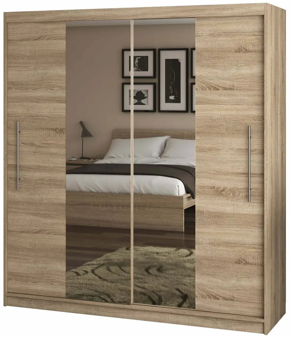 Шкаф-купе Ideal Mobila Allians (Sonoma Oak) - 3