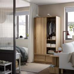 Dulap-cupe Ikea Ankarudden 98x60x190 (Stejar) Thumb