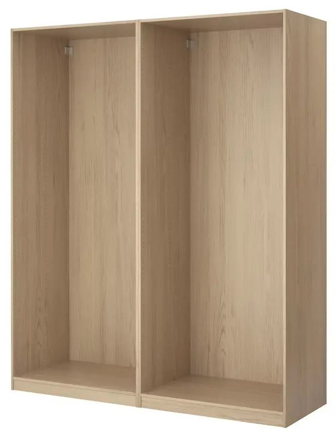 Dulap-cupe Ikea Pax/Auli 150x66x201 (Aspect Stejar Antichizat/Oglinda) - 2