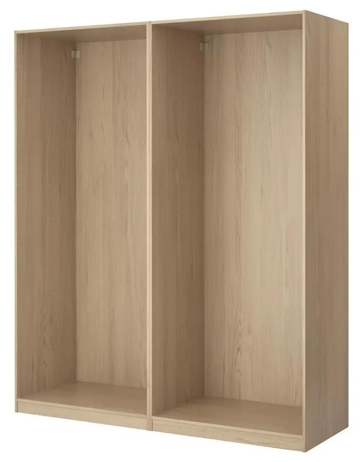 Dulap-cupe Ikea Pax/Auli 200x66x201 (Aspect Stejar Antichizat/Oglinda) - 2