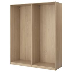 Dulap-cupe Ikea Pax/Auli 200x66x236 (Aspect Stejar Antichizat/Oglinda) Thumb