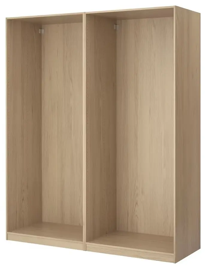 Dulap-cupe Ikea Pax/Auli 200x66x236 (Aspect Stejar Antichizat/Oglinda) - 2