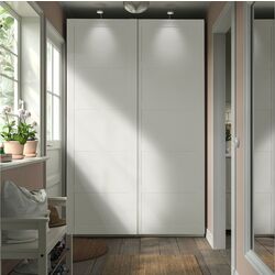 Dulap-cupe Ikea Pax/Bergsbo cu cadru 150x66x236 (Alb) Thumb