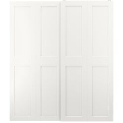 Dulap-cupe Ikea Pax/Grimo cu cadru 200x66x236 (Alb) Thumb