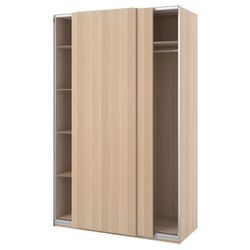 Dulap-cupe Ikea Pax/Hasvik 150x66x236 (Aspect Stejar Antichizat) Thumb