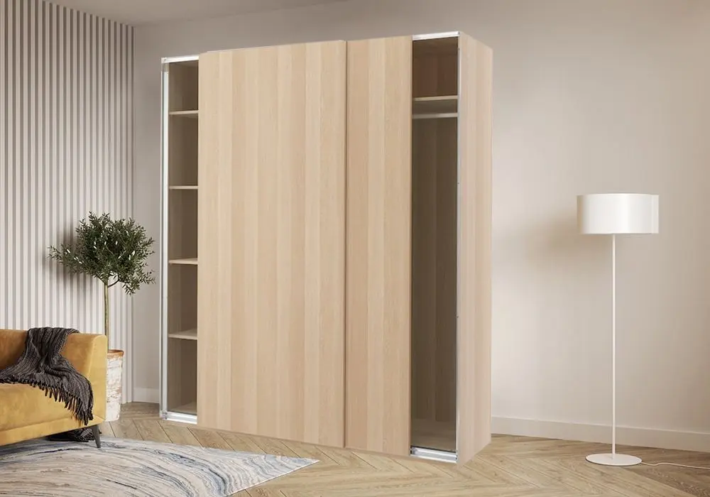Dulap-cupe Ikea Pax/Hasvik 200x66x236 (Aspect Stejar Antichizat)