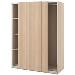 Dulap-cupe Ikea Pax/Hasvik bara/rafturi 150x66x201 (Aspect Stejar Antichizat) Thumb