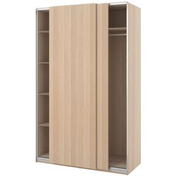 Dulap-cupe Ikea Pax/Hasvik bara/rafturi 150x66x236 (Aspect Stejar Antichizat) Thumb