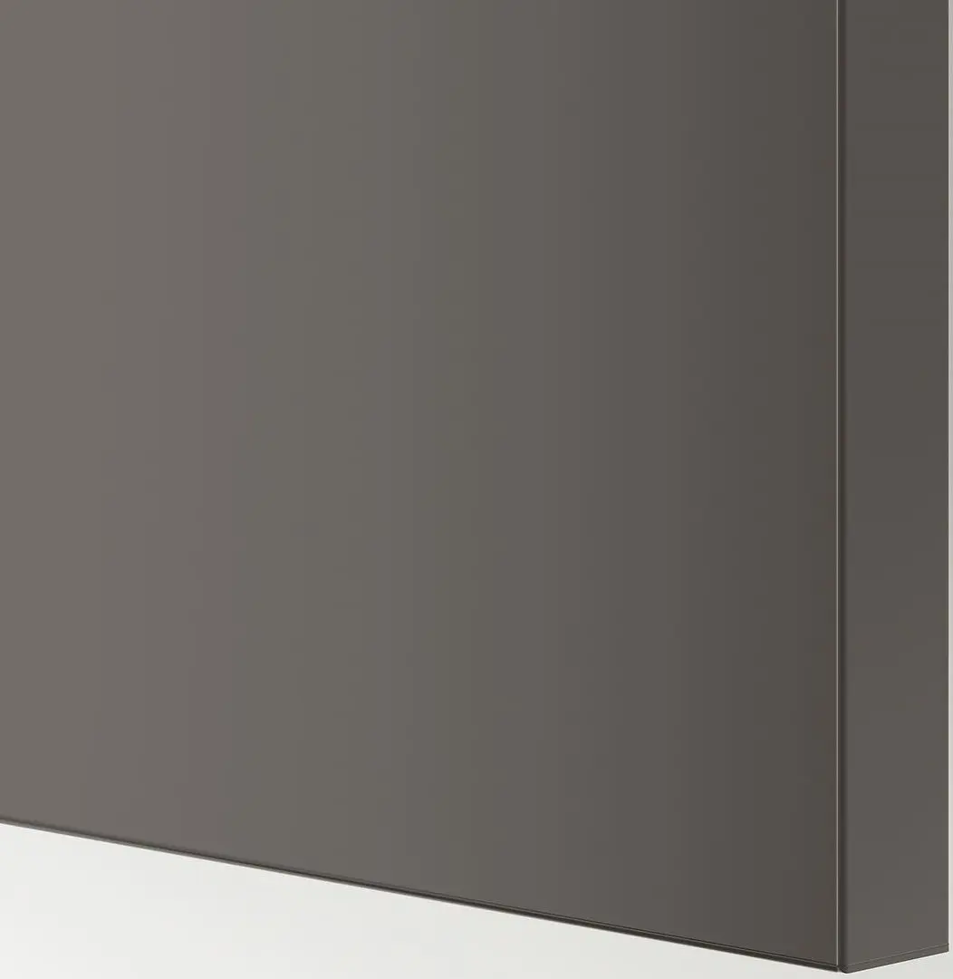 Dulap-cupe Ikea Pax/Hasvik bara/rafturi 200x66x201 (Gri-inchis)