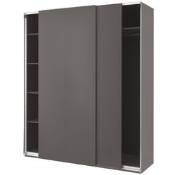 Dulap-cupe Ikea Pax/Hasvik bara/rafturi 200x66x236 (Gri-inchis) Thumb
