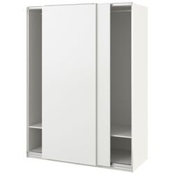 Dulap-cupe Ikea Pax/Hasvik bare/rafturi 150x66x201 (Alb) Thumb