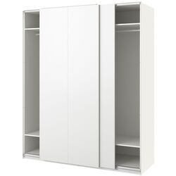 Dulap-cupe Ikea Pax/Hasvik bare/rafturi 200x66x236 (Alb) Thumb