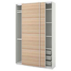 Dulap-cupe Ikea Pax/Mehamn 150x44x236 (Aspect Stejar Antichizat)