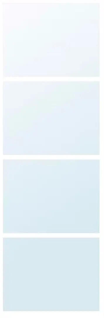 Dulap-cupe Ikea Pax/Mehamn/Auli rafturi/bara/sertare/oglinda 150x66x236 (Alb)