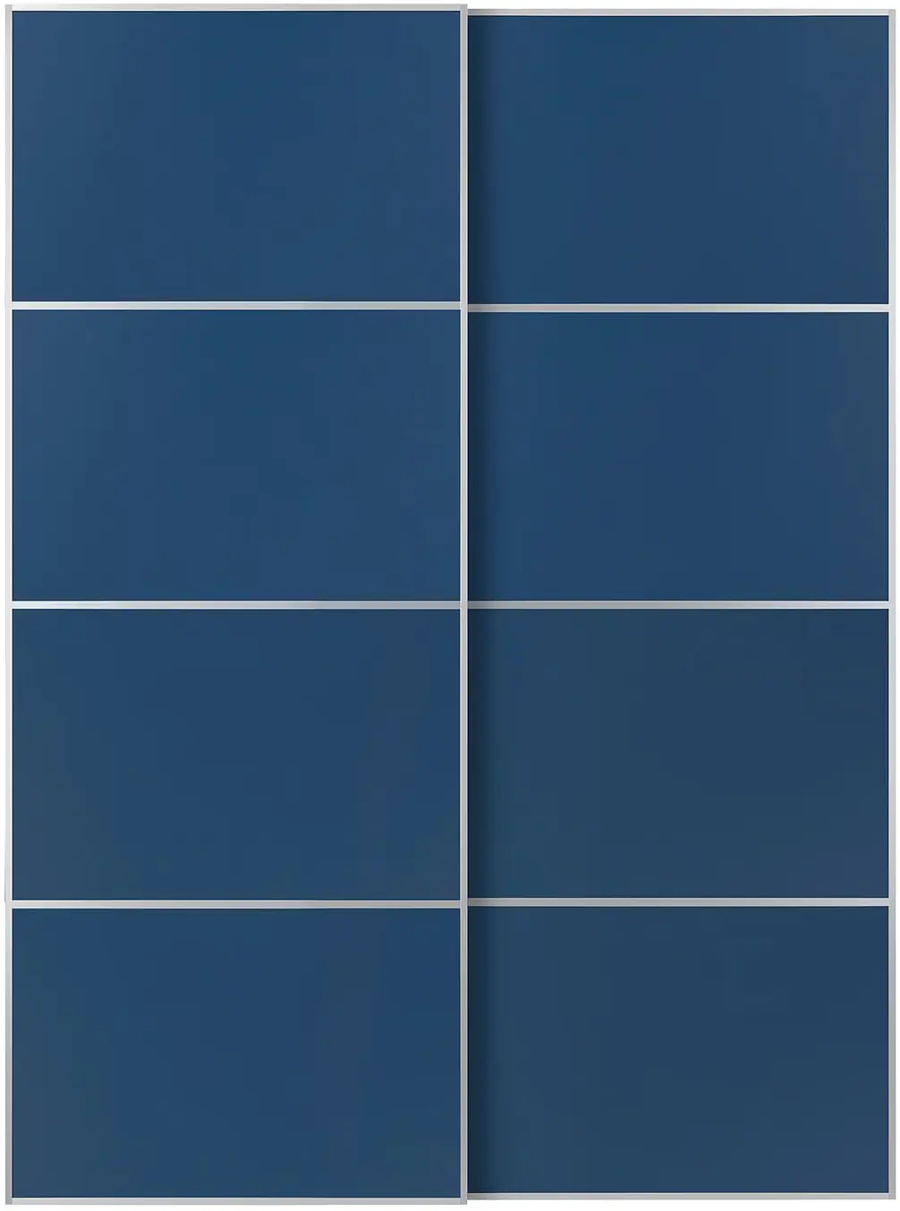 Dulap-cupe Ikea Pax/Mehamn rafturi/bare/cosuri 150x66x236 (Aspect Stejar Antichizat/Albastru) - 4