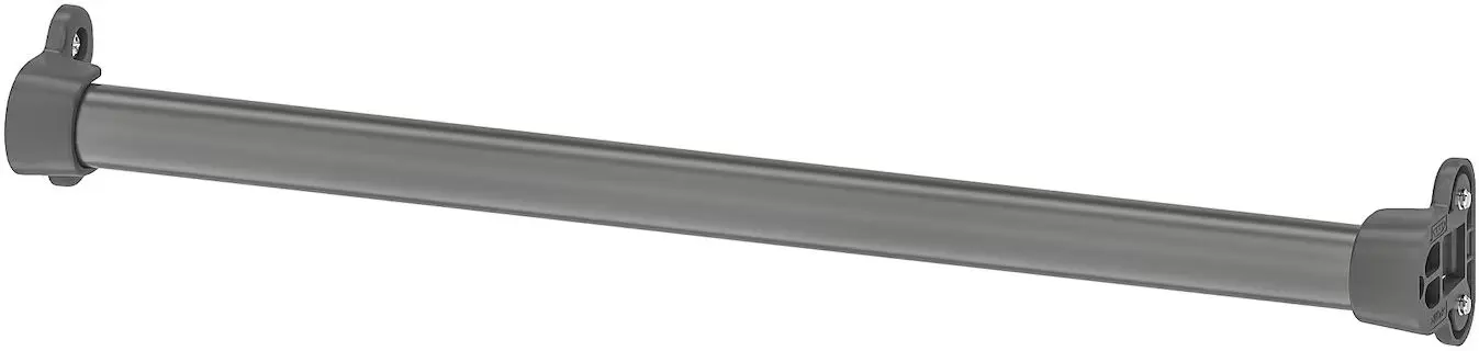 Dulap-cupe Ikea Pax/Mehamn rafturi/bare/sertare 200x66x236 (Gri inchis/Verde deschis)