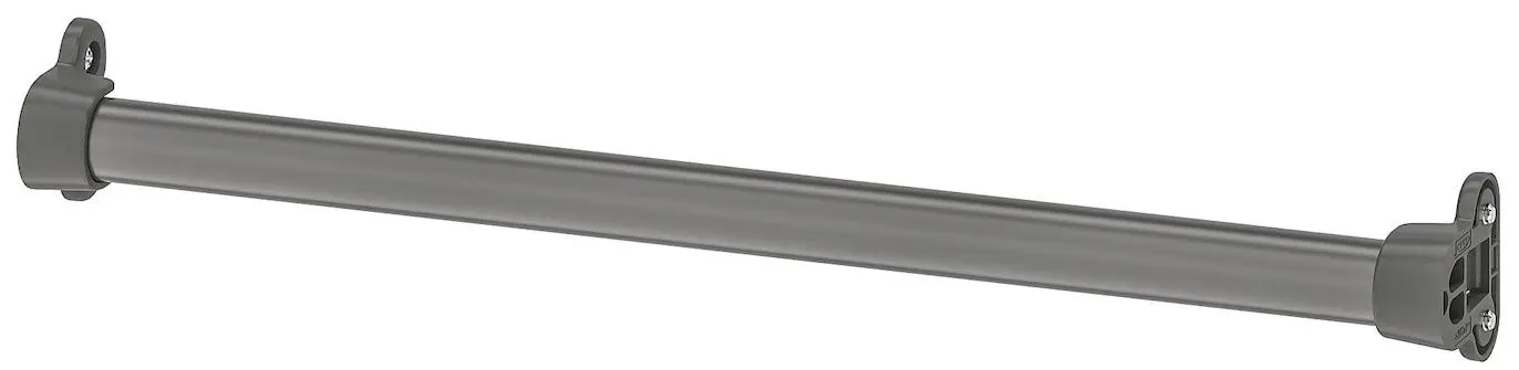 Dulap-cupe Ikea Pax/Svartisdal bare/rafturi/sertare 200x66x236 (Gri Inchis/Alb Aspect Hartie)