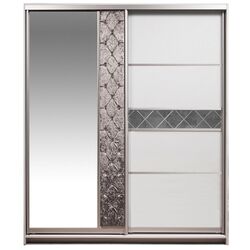 Dulap-cupe КМК 0650.1 Kristal Astra 5 (Yukkon Oak/White Pearl)