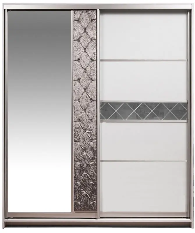 Dulap-cupe КМК 0650.1 Kristal Astra 5 (Yukkon Oak/White Pearl)