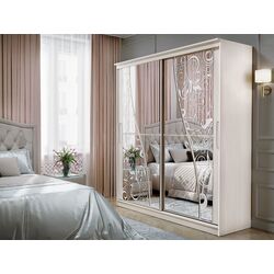 Шкаф-купе Миф Элегант 2 1.5м (Сандал Светлый) Thumb