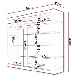 Dulap-cupe Mirjan24 Bar IV/Talin IV (White) Thumb