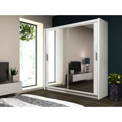 Dulap-cupe Mirjan24 Bercy/Paris 160x215x61 (White) Thumb