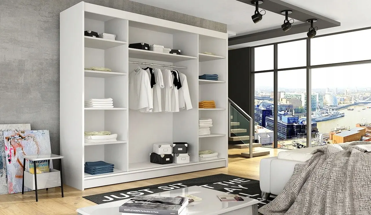 Шкаф-купе Mirjan24 Dasto/Aston III (White) - 4