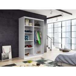 Dulap-cupe Mirjan24 Emilio/Rico 150x216x60 (White) Thumb