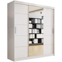 Dulap-cupe Mirjan24 Emilio/Rico 180x216x60 (White)