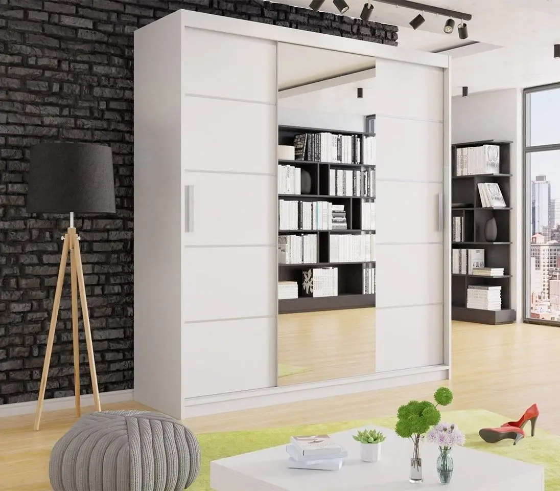 Шкаф-купе Mirjan24 Emilio/Rico 180x216x60 (White)