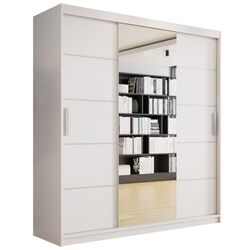 Шкаф-купе Mirjan24 Emilio/Rico 180x216x60 (White) Thumb